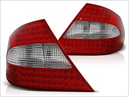 Zadní světla, lampy LED Mercedes CLK W209, 2003-2010, bílé, červené LDME41