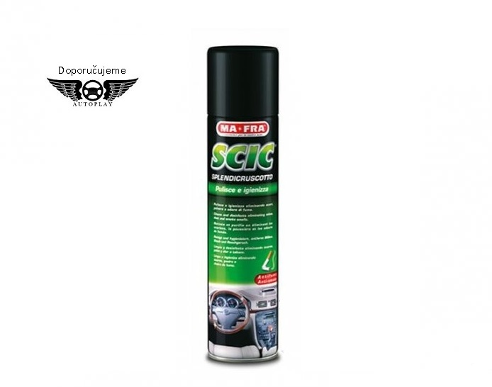 Scic green, čistič přístrojových desek, 600ml | Autoplay tuning