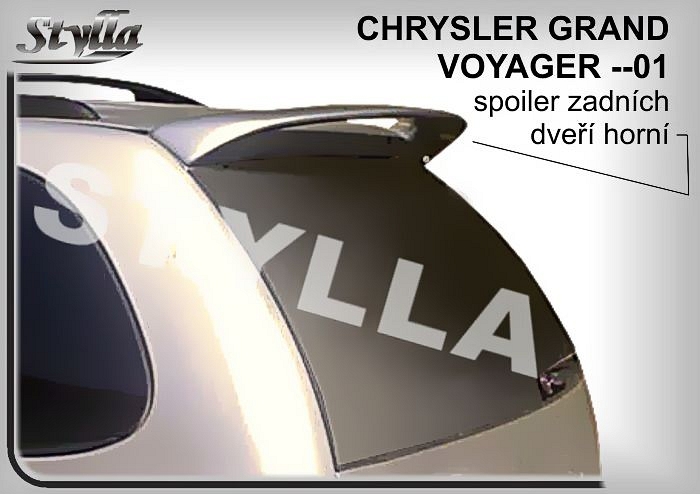 Stříška, zadní spoiler, Chrysler Grand Voyager, do 01