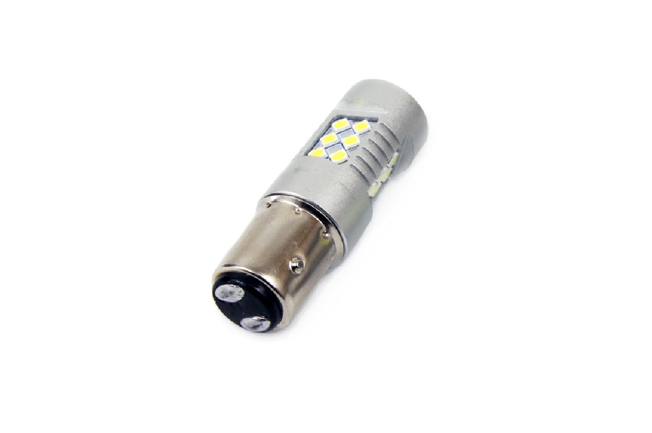 LED žárovka BAY15d (P21/5W) 24SMD CANBUS 1224V, bílá, 1ks