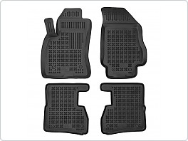 Gumové VANIČKY, autokoberce sada Fiat Doblo, Opel Combo 2010- 5.míst