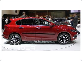 Ochranné boční lišty dveří Fiat Tipo 2016- hatchback, sedan, SW