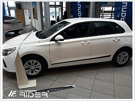 Ochranné boční lišty dveří Hyundai i30 2017- hatchback +  CW combi