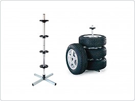 Stojan na disky, ráfky. Stojan pro 4 kola