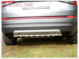 Dummy XL - koncovky výfuku, černý lesk Škoda Kodiaq 