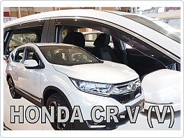 Plexi ofuky oken, deflektory, Honda CR-V, 2018- přední + zadní