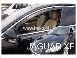 Plexi ofuky oken, deflektory, Jaguar XF 2007-2015 přední