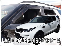 Plexi ofuky oken, deflektory, Land Rover Discovery 5dveř. 2016- přední + zadní