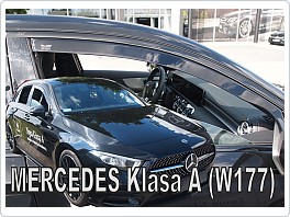 Plexi ofuky oken, deflektory, Mercedes třídy A, W177, 2018- přední