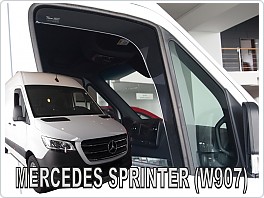 Plexi ofuky oken, deflektory, Mercedes Sprinter 2018- dlouhé