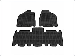 Gumové VANIČKY, autokoberce sada Kia Carnival 2006-2014 5míst
