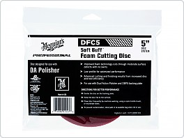 Meguiars Soft Buff Foam Cutting Disc 5 - korekční kotouč pro DA leštičku (tvrdý), 5palcový