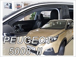 Plexi ofuky oken, deflektory, Peugeot 5008 2017- přední