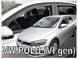 Plexi ofuky oken, deflektory, VW Polo 2017- přední + zadní