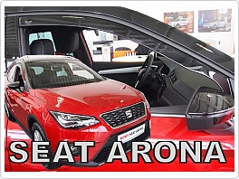 Plexi ofuky oken, deflektory, Seat Arona 2017- přední