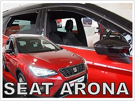 Plexi ofuky oken, deflektory, Seat Arona 2017- přední + zadní