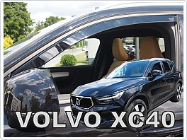 Plexi ofuky oken, deflektory, Volvo XC40 2017- přední
