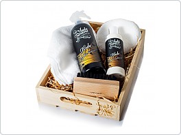 Auto Finesse Deluxe Hide pack sada autokosmetiky pro čištění a impregnace kůže