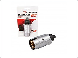 Zástrčka na vozík 7 pólová, KOVOVÁ