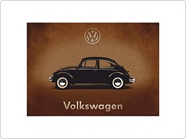Plechová cedule Volkswagen Brouk, 20x30cm