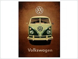 Plechová cedule Volkswagen Transporter T1, 20x30cm