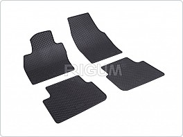 Gumové koberce, autokoberce sada Škoda Kamiq, Scala 2019- design
