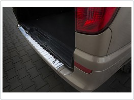 Kryt zadního nárazníku, NEREZ AVISA, MERCEDES VIANO / VITO 2003-2014 (W639, CHROM)