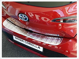 Kryt zadního nárazníku, NEREZ AVISA, TOYOTA COROLLA 2018- (HB)
