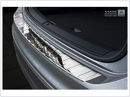 Kryt zadního nárazníku, NEREZ AVISA, VW TIGUAN 2017- (+ALLSPACE, CHROM)