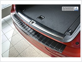 Kryt zadního nárazníku, NEREZ AVISA, AUDI Q5 2008-2017 (TMAVÁ, MATNÁ)