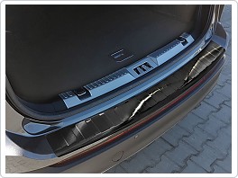 Kryt zadního nárazníku, NEREZ AVISA, FORD EDGE 2015-2018 (PŘED FACELIFTEM, TMAVÁ)