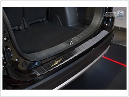 Kryt zadního nárazníku, NEREZ AVISA, MITSUBISHI OUTLANDER 2015- (TMAVÁ, PO FACELIFTU)