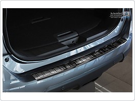 Kryt zadního nárazníku, NEREZ AVISA, NISSAN X-TRAIL 2014-2017 (TMAVÁ)