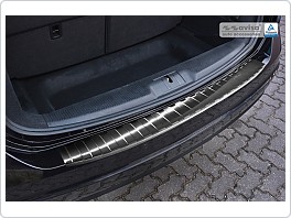 Kryt zadního nárazníku, NEREZ AVISA, SEAT ALHAMBRA 2010- (TMAVÁ)