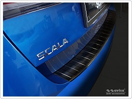 Kryt zadního nárazníku, NEREZ AVISA, ŠKODA SCALA 2019- (TMAVÁ)