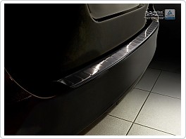 Kryt zadního nárazníku, NEREZ AVISA, ŠKODA SUPERB II. 2008-2013 (COMBI, TMAVÁ)