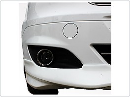 Nerez krytky mlhovek v nárazníku Ford Transit Courier, 2014-2017