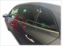 Nerez chrom lišty spodní hrany oken, Renault Megane IV, 2016-