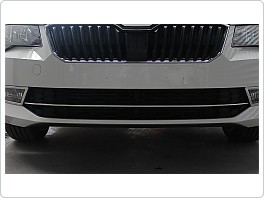 Nerez lišta předního nárazníku, Škoda Superb III, 2015-