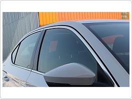 Nerez chrom lišty kolem oken dveří, Škoda Superb III, 5dv., liftback, 2015-