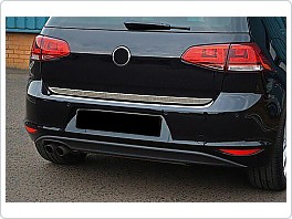 Nerez chrom lišta spodní hrany zadních dveří, Volkswagen Golf VII, 3/5dv., hatchback, 2013-
