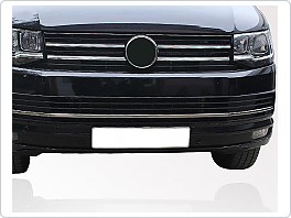 Nerez chrom lišty přední masky, Volkswagen T6 - 4ks