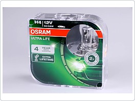 H4 12V 55W PX26d ULTRA LIFE 2ks 