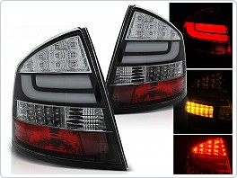 Zadní světlomety Škoda Octavia 2, 2004-2013, sedan LED BAR černé LDSK14