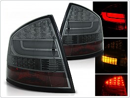 Zadní světlomety Škoda Octavia 2, 2004-2013, sedan LED BAR kouřové LDSK13