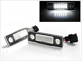 Osvětlení SPZ, LED světlo značky Škoda Octavia 2 II 2009-, Roomster 06-10
