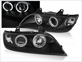 Přední světla angel eyes CCFL BMW Z3 1996-2002 černá