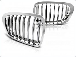 Přední maska, ledvinky BMW E46 coupe, 1999-2003, chrom
