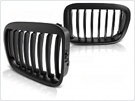 Přední maska, ledvinky BMW E46 sedan, combi, 1998-2001, černé black