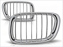 Přední maska, ledvinky BMW X5 E53, 1999-2003, chrom